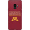 University of Minnesota Athletic Text Galaxy S9 Skin